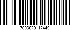 Código de barras (EAN, GTIN, SKU, ISBN): '7896873117449'