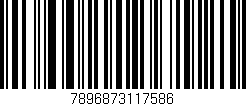 Código de barras (EAN, GTIN, SKU, ISBN): '7896873117586'