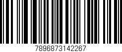 Código de barras (EAN, GTIN, SKU, ISBN): '7896873142267'