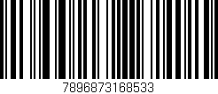 Código de barras (EAN, GTIN, SKU, ISBN): '7896873168533'