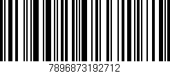 Código de barras (EAN, GTIN, SKU, ISBN): '7896873192712'