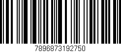 Código de barras (EAN, GTIN, SKU, ISBN): '7896873192750'