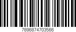 Código de barras (EAN, GTIN, SKU, ISBN): '7896874703566'