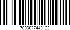 Código de barras (EAN, GTIN, SKU, ISBN): '7896877440122'