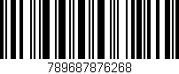 Código de barras (EAN, GTIN, SKU, ISBN): '789687876268'
