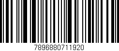 Código de barras (EAN, GTIN, SKU, ISBN): '7896880711920'