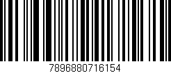 Código de barras (EAN, GTIN, SKU, ISBN): '7896880716154'