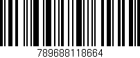 Código de barras (EAN, GTIN, SKU, ISBN): '789688118664'