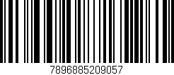 Código de barras (EAN, GTIN, SKU, ISBN): '7896885209057'