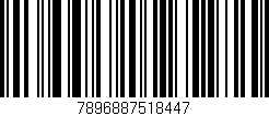 Código de barras (EAN, GTIN, SKU, ISBN): '7896887518447'