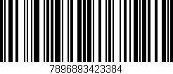 Código de barras (EAN, GTIN, SKU, ISBN): '7896893423384'