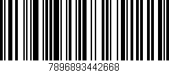 Código de barras (EAN, GTIN, SKU, ISBN): '7896893442668'