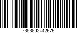 Código de barras (EAN, GTIN, SKU, ISBN): '7896893442675'