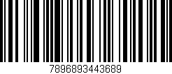 Código de barras (EAN, GTIN, SKU, ISBN): '7896893443689'