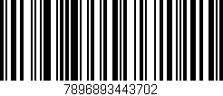 Código de barras (EAN, GTIN, SKU, ISBN): '7896893443702'