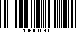 Código de barras (EAN, GTIN, SKU, ISBN): '7896893444099'