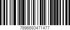 Código de barras (EAN, GTIN, SKU, ISBN): '7896893471477'