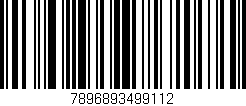 Código de barras (EAN, GTIN, SKU, ISBN): '7896893499112'