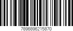 Código de barras (EAN, GTIN, SKU, ISBN): '7896896215870'