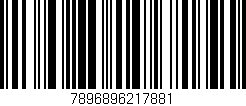 Código de barras (EAN, GTIN, SKU, ISBN): '7896896217881'