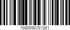 Código de barras (EAN, GTIN, SKU, ISBN): '7896896281981'