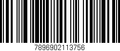Código de barras (EAN, GTIN, SKU, ISBN): '7896902113756'