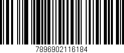 Código de barras (EAN, GTIN, SKU, ISBN): '7896902116184'