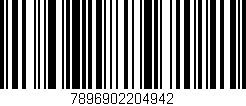 Código de barras (EAN, GTIN, SKU, ISBN): '7896902204942'