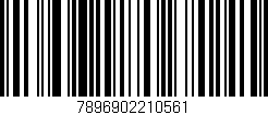 Código de barras (EAN, GTIN, SKU, ISBN): '7896902210561'