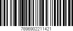 Código de barras (EAN, GTIN, SKU, ISBN): '7896902211421'