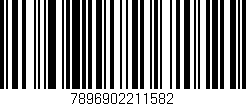 Código de barras (EAN, GTIN, SKU, ISBN): '7896902211582'