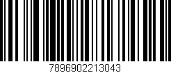 Código de barras (EAN, GTIN, SKU, ISBN): '7896902213043'