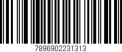 Código de barras (EAN, GTIN, SKU, ISBN): '7896902231313'