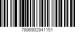 Código de barras (EAN, GTIN, SKU, ISBN): '7896902941151'