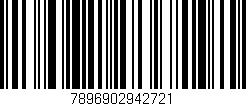 Código de barras (EAN, GTIN, SKU, ISBN): '7896902942721'