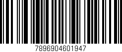 Código de barras (EAN, GTIN, SKU, ISBN): '7896904601947'