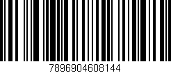 Código de barras (EAN, GTIN, SKU, ISBN): '7896904608144'