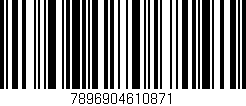 Código de barras (EAN, GTIN, SKU, ISBN): '7896904610871'