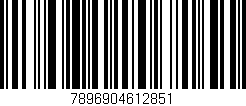 Código de barras (EAN, GTIN, SKU, ISBN): '7896904612851'