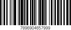 Código de barras (EAN, GTIN, SKU, ISBN): '7896904657999'