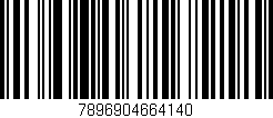 Código de barras (EAN, GTIN, SKU, ISBN): '7896904664140'