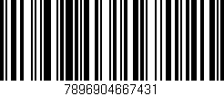 Código de barras (EAN, GTIN, SKU, ISBN): '7896904667431'