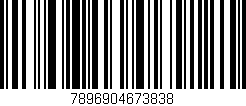 Código de barras (EAN, GTIN, SKU, ISBN): '7896904673838'