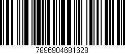 Código de barras (EAN, GTIN, SKU, ISBN): '7896904681628'