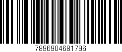 Código de barras (EAN, GTIN, SKU, ISBN): '7896904681796'
