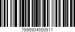 Código de barras (EAN, GTIN, SKU, ISBN): '7896904690811'