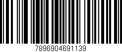 Código de barras (EAN, GTIN, SKU, ISBN): '7896904691139'
