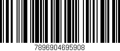 Código de barras (EAN, GTIN, SKU, ISBN): '7896904695908'