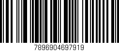 Código de barras (EAN, GTIN, SKU, ISBN): '7896904697919'
