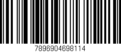 Código de barras (EAN, GTIN, SKU, ISBN): '7896904698114'